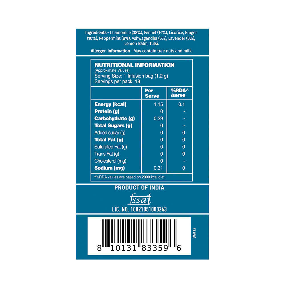 Chamomile Lavender Herbal Tea 18 TB