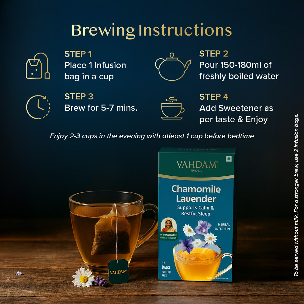 Chamomile Lavender Herbal Infusion 18 TB