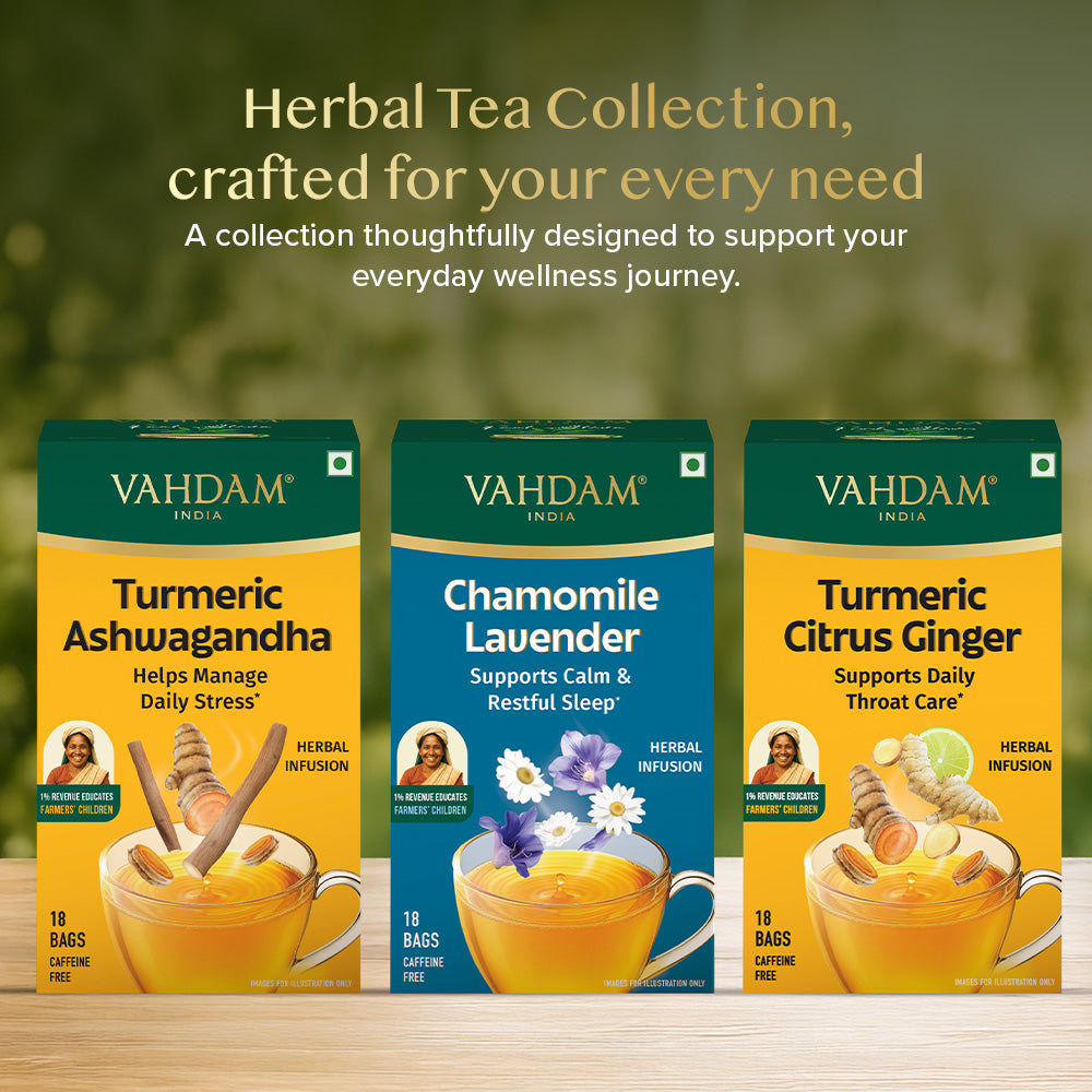 Turmeric Ashwagandha Herbal Tea 18 TB
