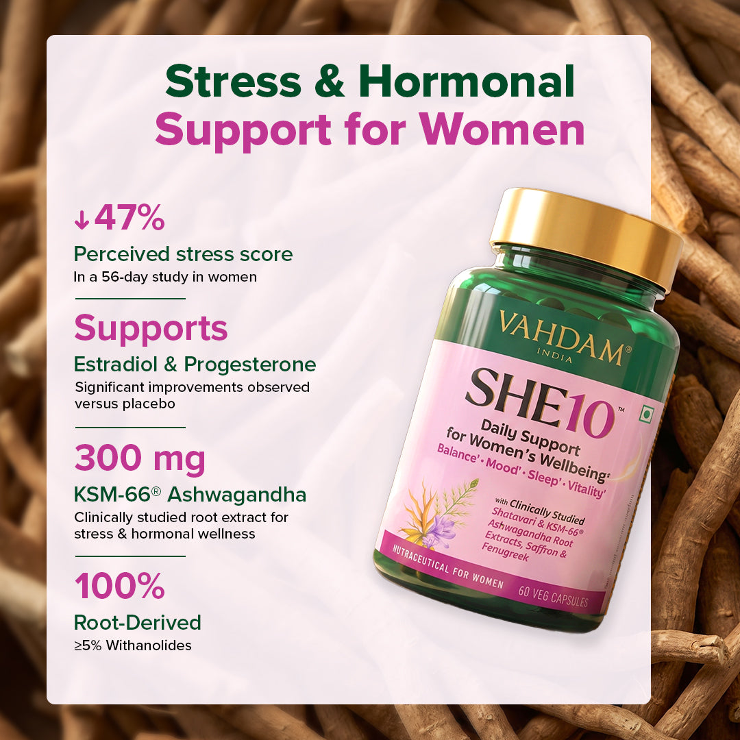 SHE10® - For PCOS and PCOD Support