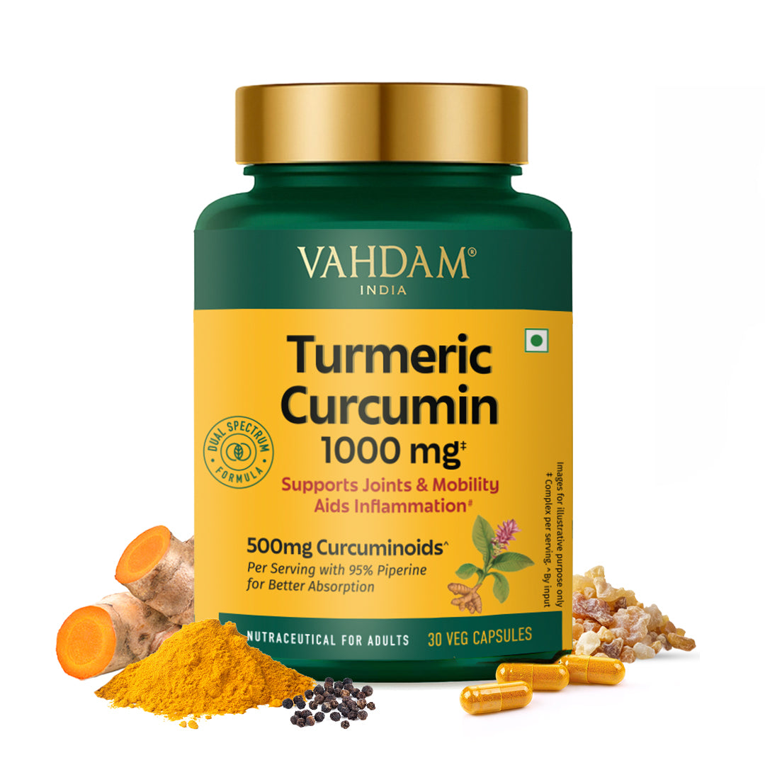 Lakadong Turmeric Curcumin Supplement - Anti Inflammatory Support