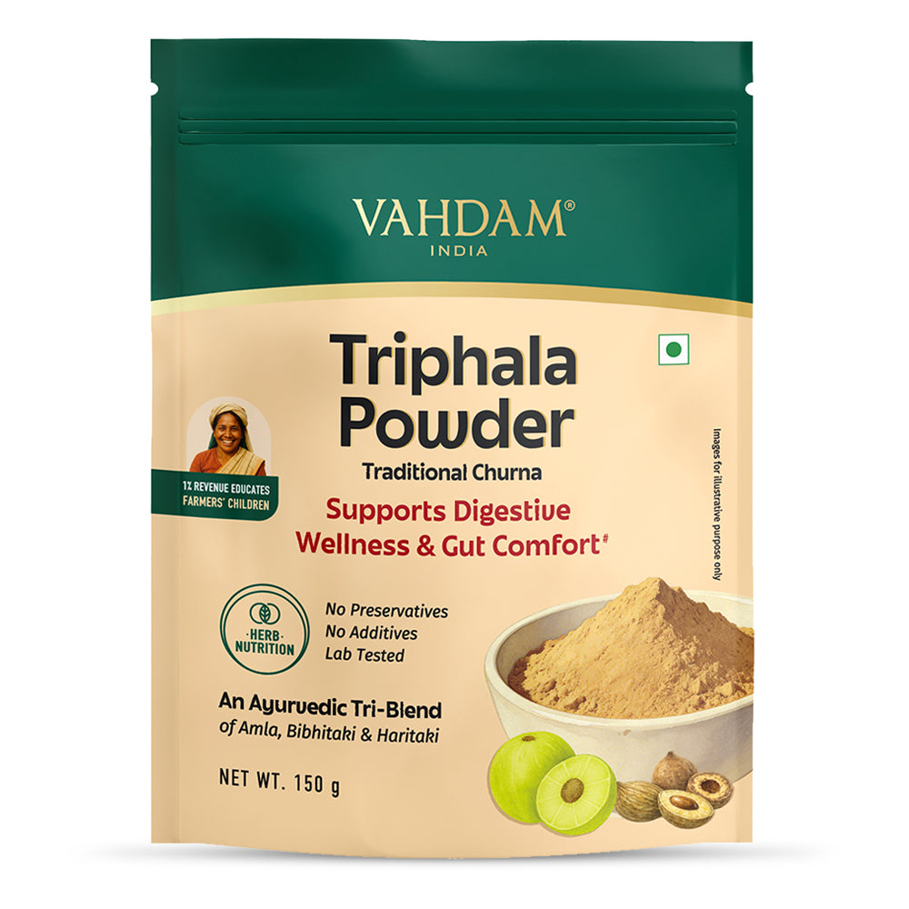 Triphala Powder 150 g - For Gut Health & Digestive Wellness