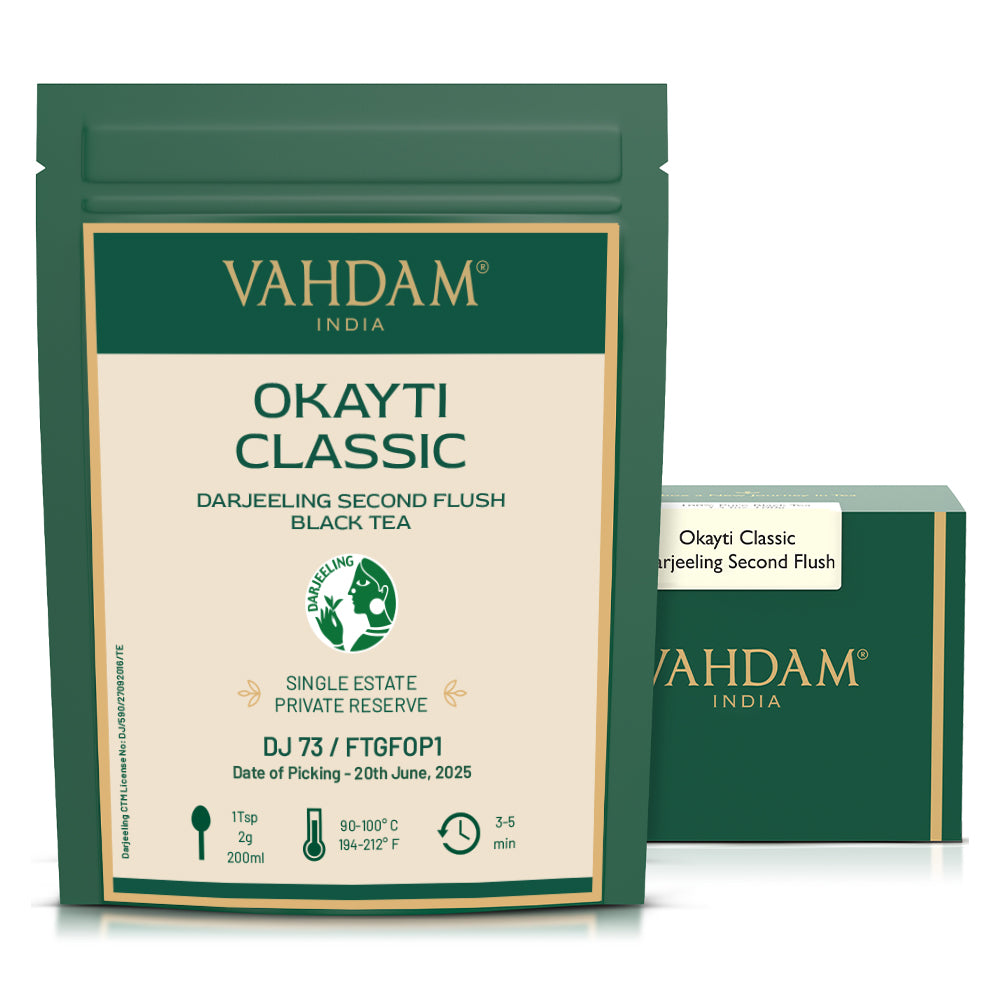 2025 Okayti Classic Darjeeling Second Flush Black Tea DJ 73