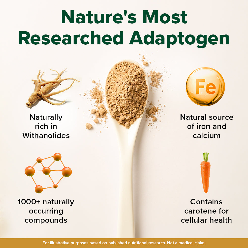 Ashwagandha Powder 100 g - Stress Relief & Energy Support