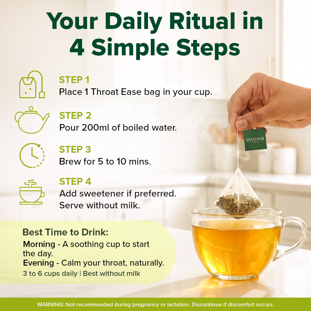 Throat Ease Herbal Infusion