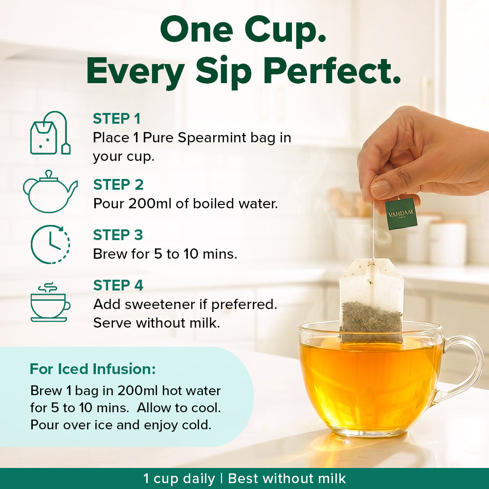 Pure Spearmint Herbal Infusion
