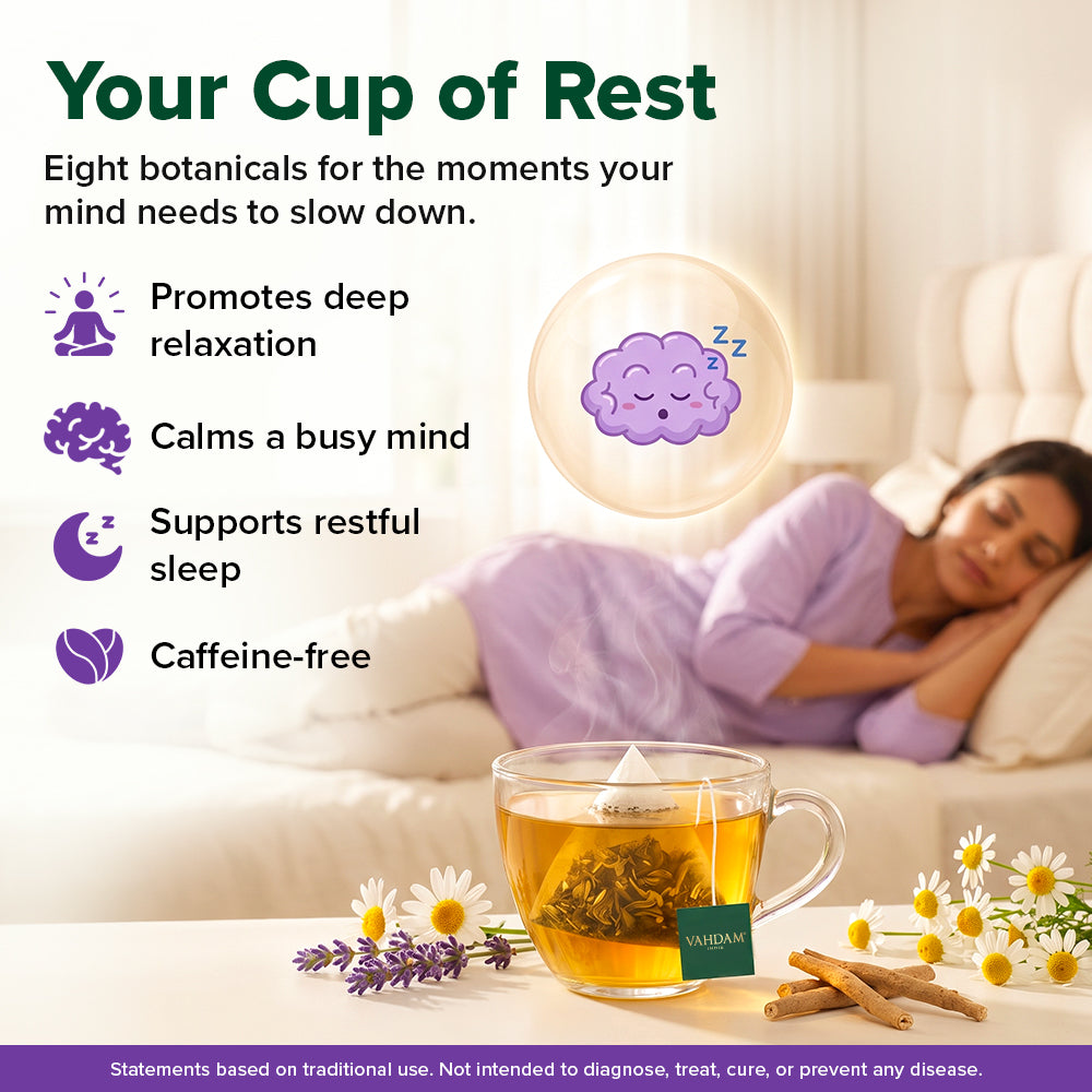 Restful Sleep Herbal Infusion - For Calming Mind