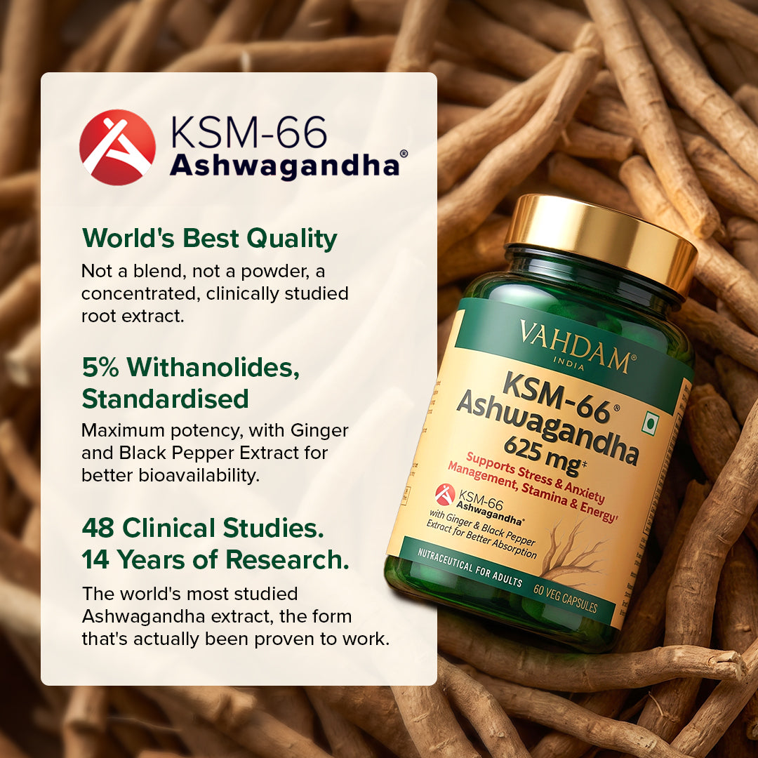 KSM-66® Ashwagandha - For Stress Management