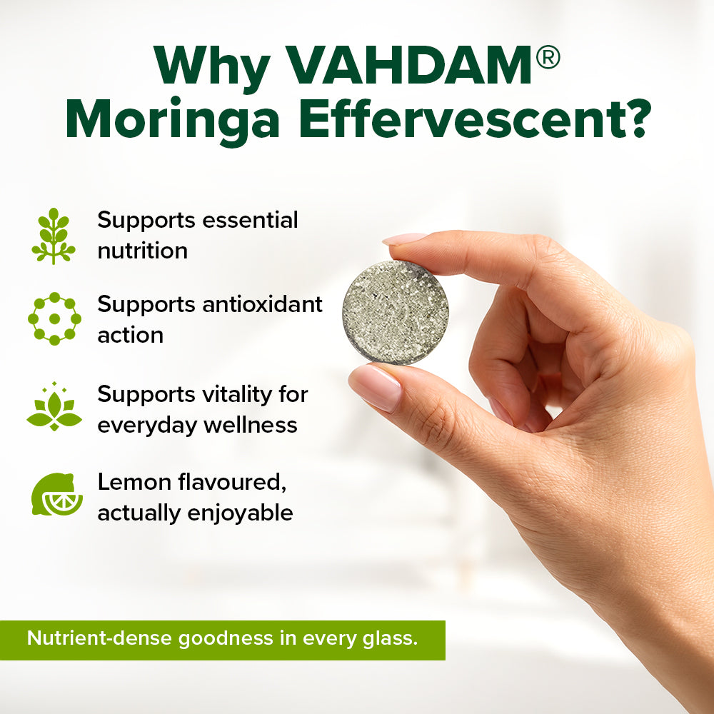 Moringa Effervescent 500mg - For Everyday Nutrition & Vitality