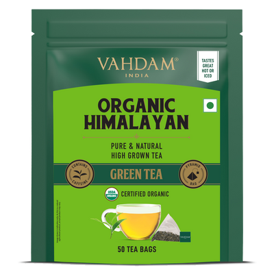 Organic Himalayan Green Tea, 50 Count