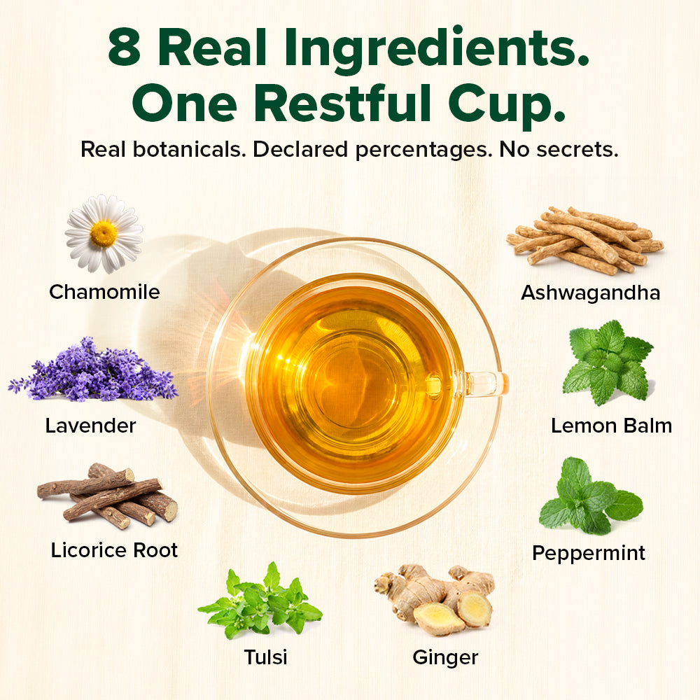 Restful Sleep Herbal Infusion - For Calming Mind