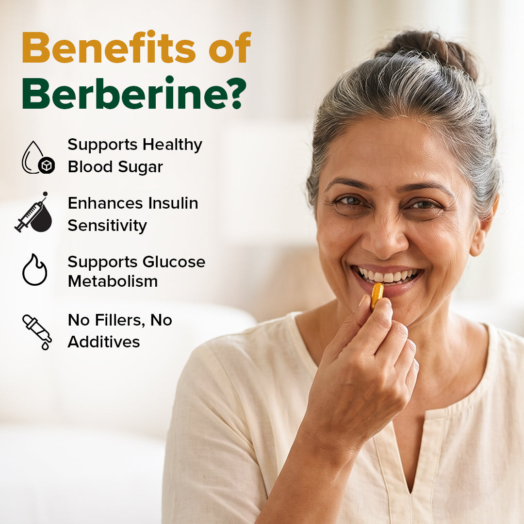 Berberine Capsules - For Metabolism and Insulin Support