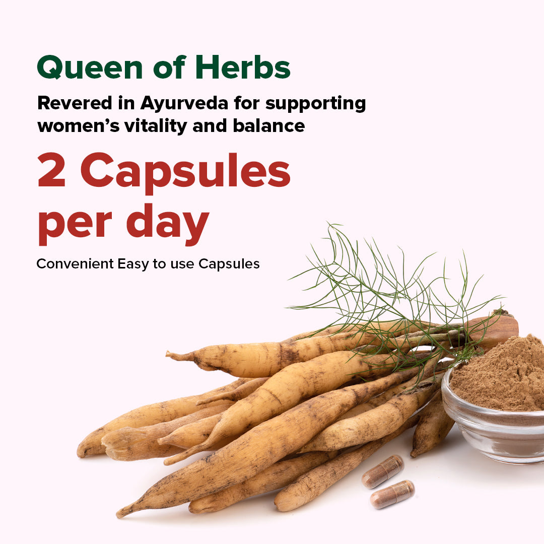 Shatavari Capsules 1300mg