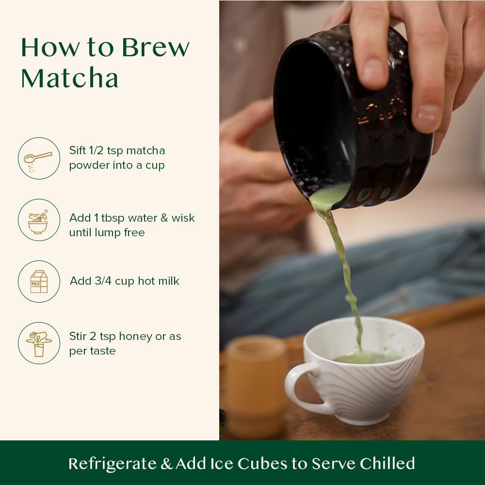 Pure Japanese Matcha Green Tea, 50 g