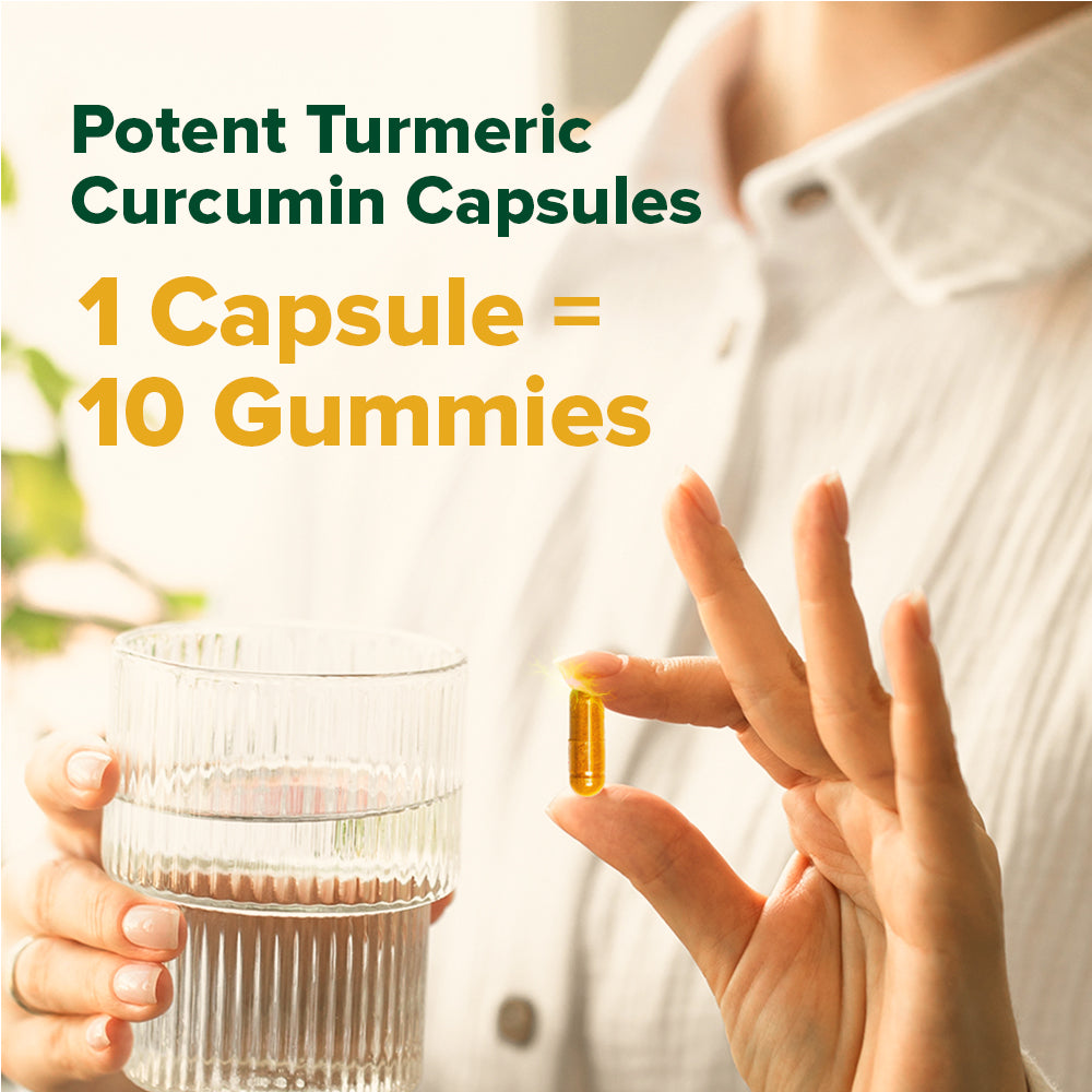 Lakadong Turmeric Curcumin Supplement - Anti Inflammatory Support
