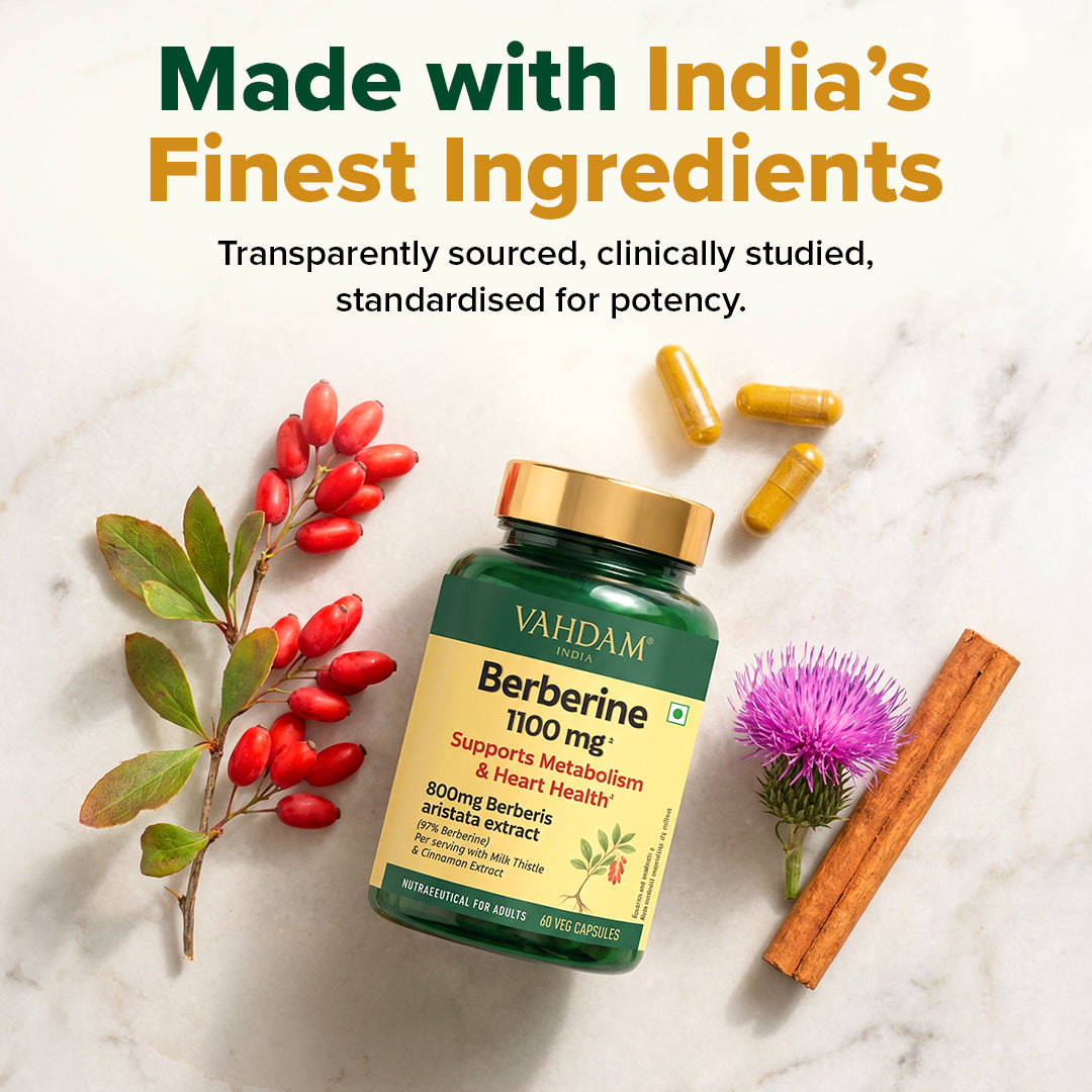 Berberine Capsules - For Blood Sugar Support
