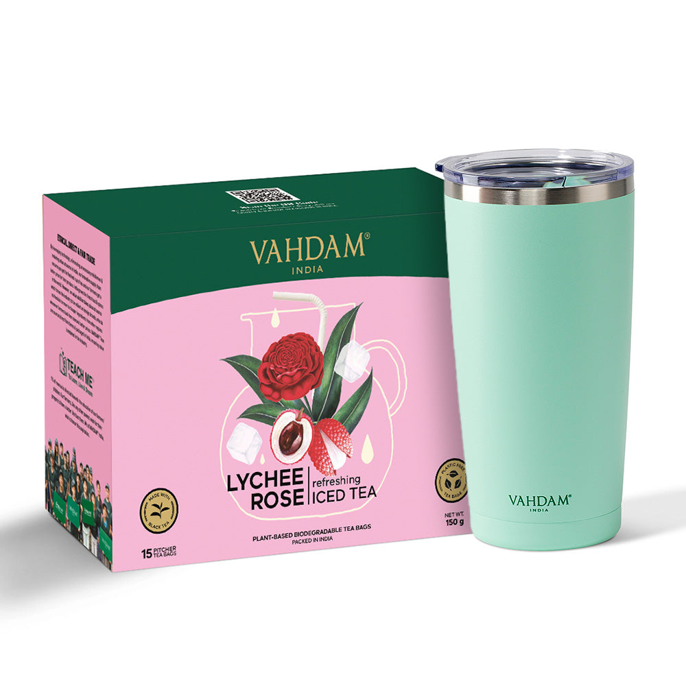 Lychee Rose Iced tea & Cruiser Bottle - Kit, Image -1