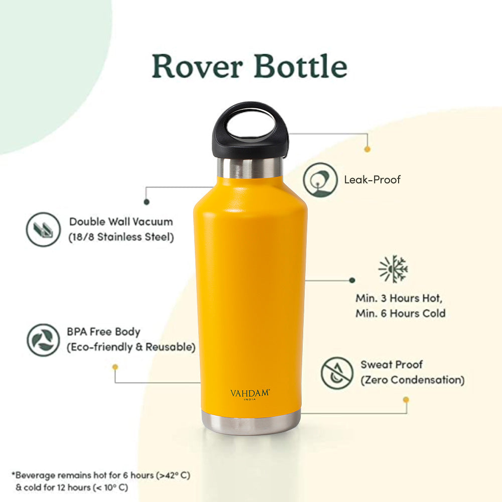 Rover Bottle Insulated - Yellow