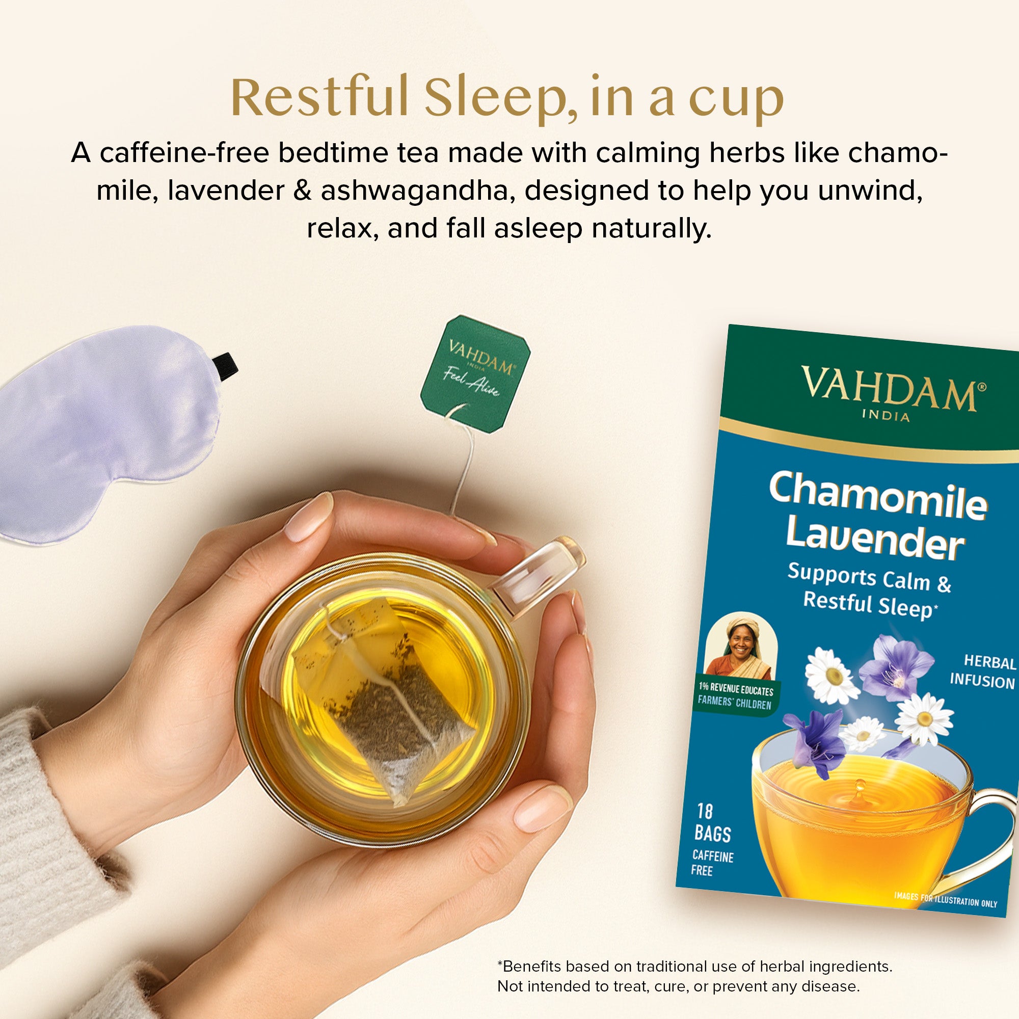 Chamomile Lavender Herbal Infusion 18 TB