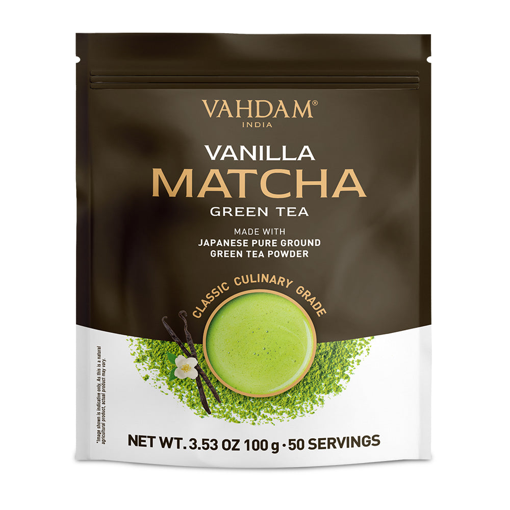 Vanilla Matcha Green Tea Powder, 50 g