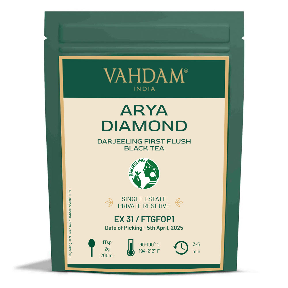 2025 Arya Diamond Darjeeling First Flush Black Tea EX 31