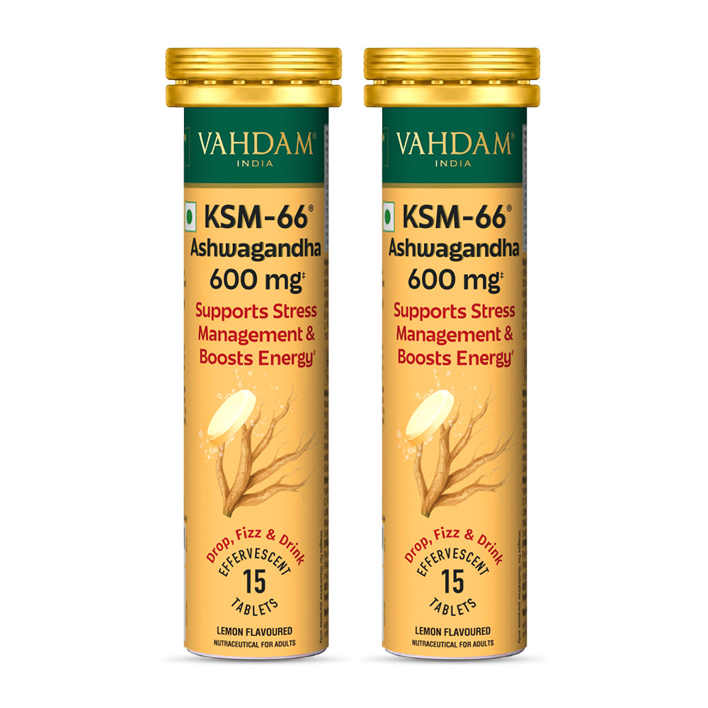 KSM-66® Ashwagandha Effervescent : For Stress Management