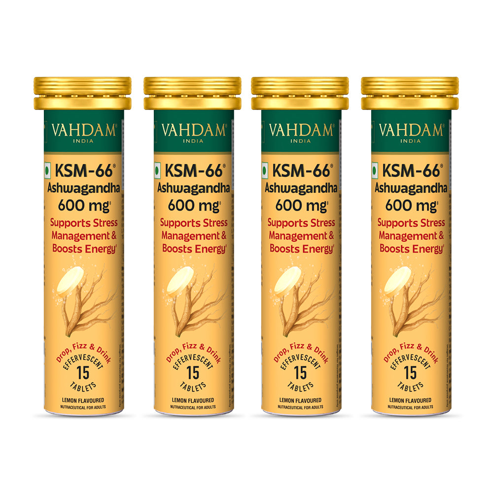 KSM-66® Ashwagandha Effervescent : For Stress Management