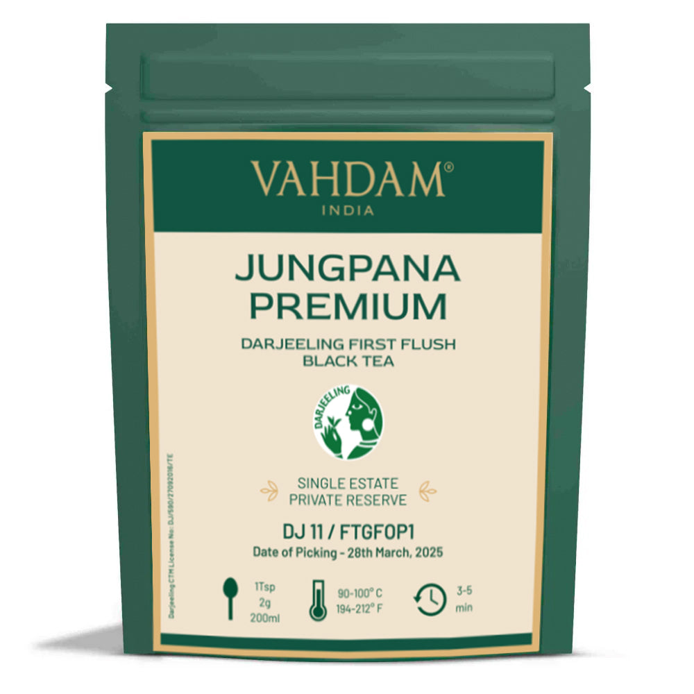 2026 Jungpana Premium Darjeeling First Flush Black Tea