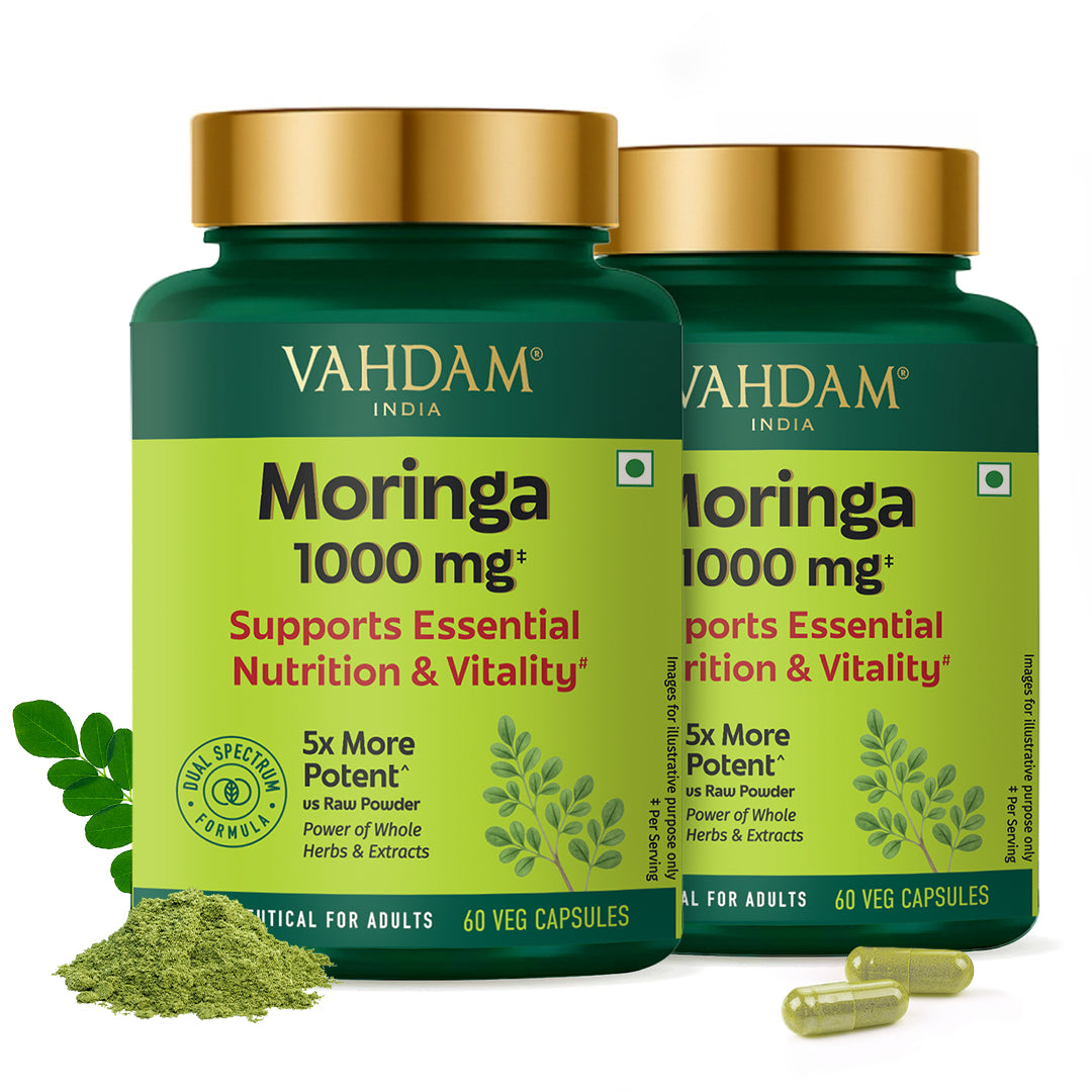 Moringa Capsules 1000mg - For Immunity Support