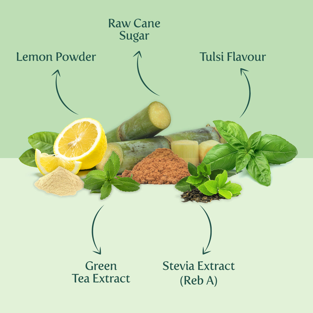 Lemon Basil Instant Premix Iced Tea, 150 g