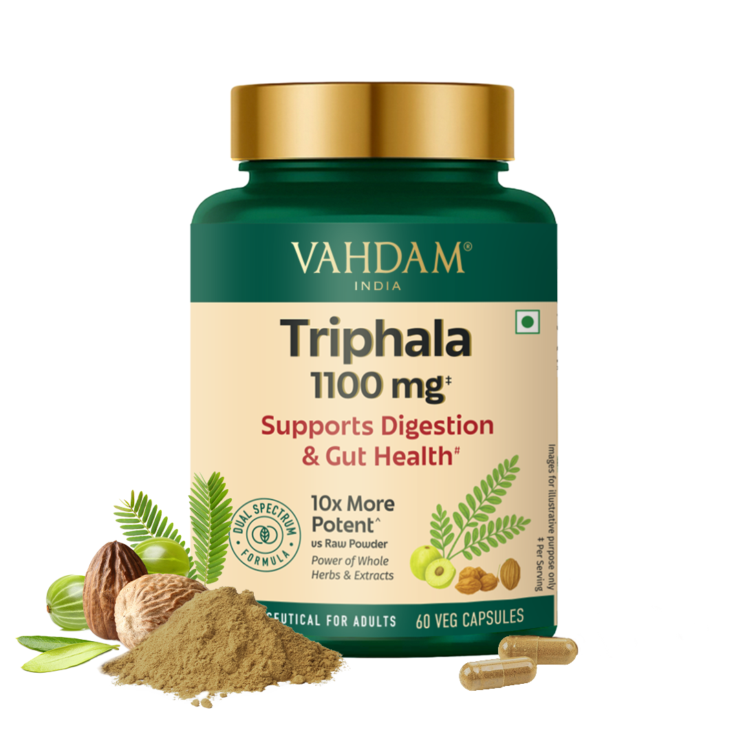 Triphala Capsules 1100mg