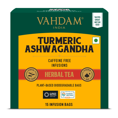 Turmeric Ashwagandha Herbal Infusion, 15 Count