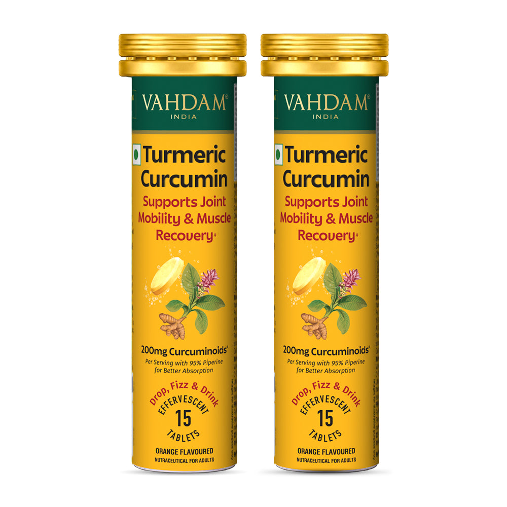 Turmeric Curcumin Effervescent - For Joint Comfort & Muscle Recovery