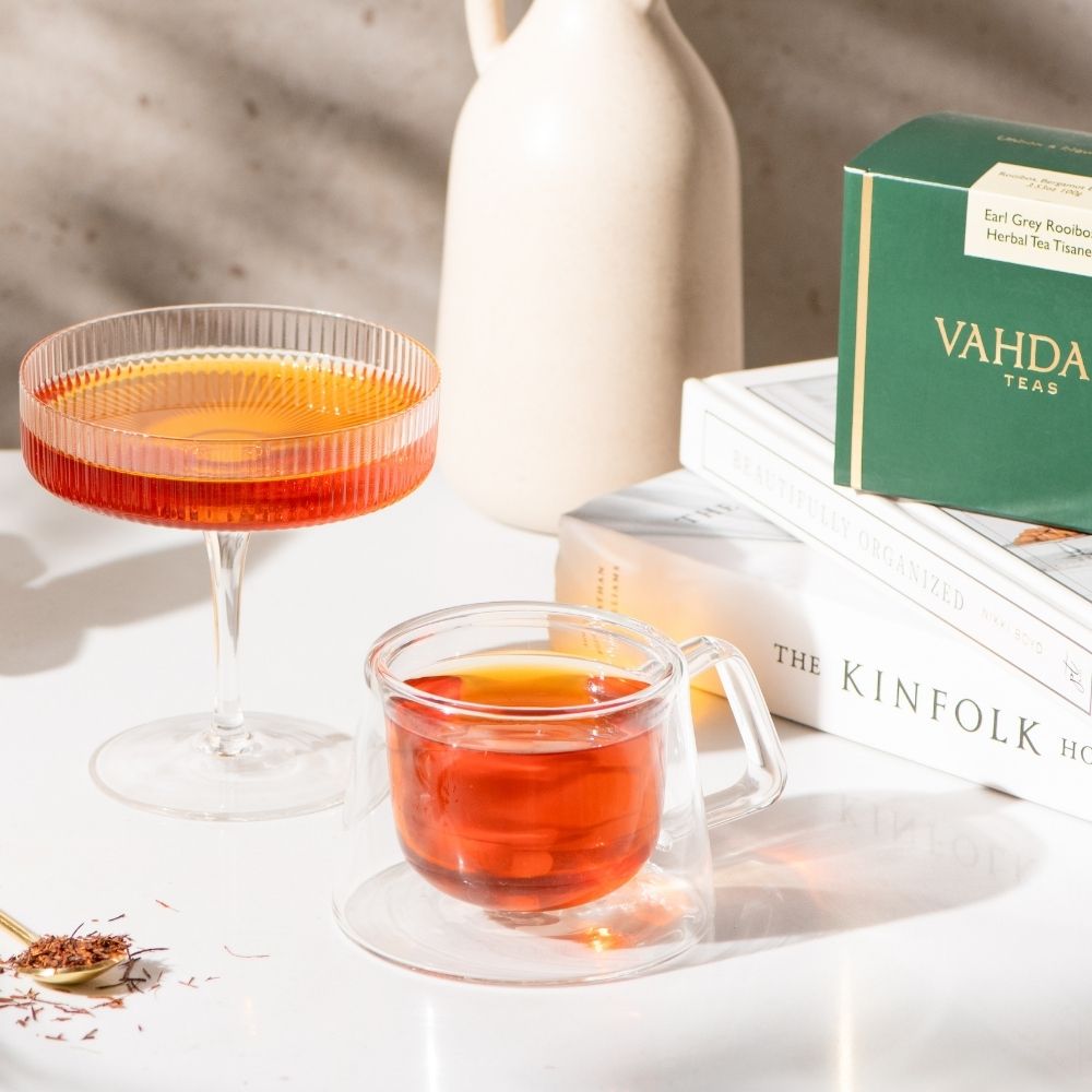 Shimmer - Borosilicate Glass Double Walled Teacups - Set of 4