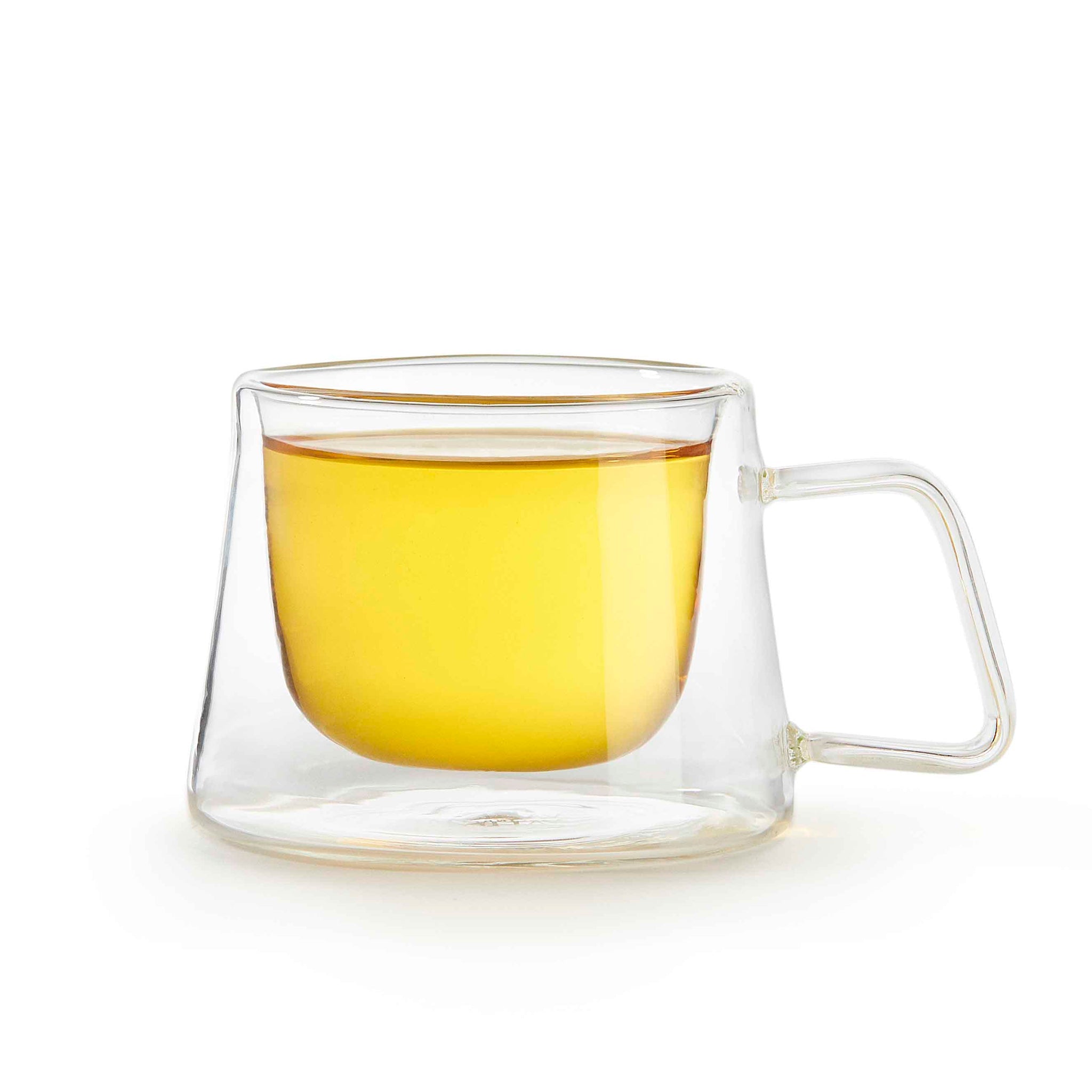 Shimmer - Borosilicate Glass Double Walled Teacups - Set of 4