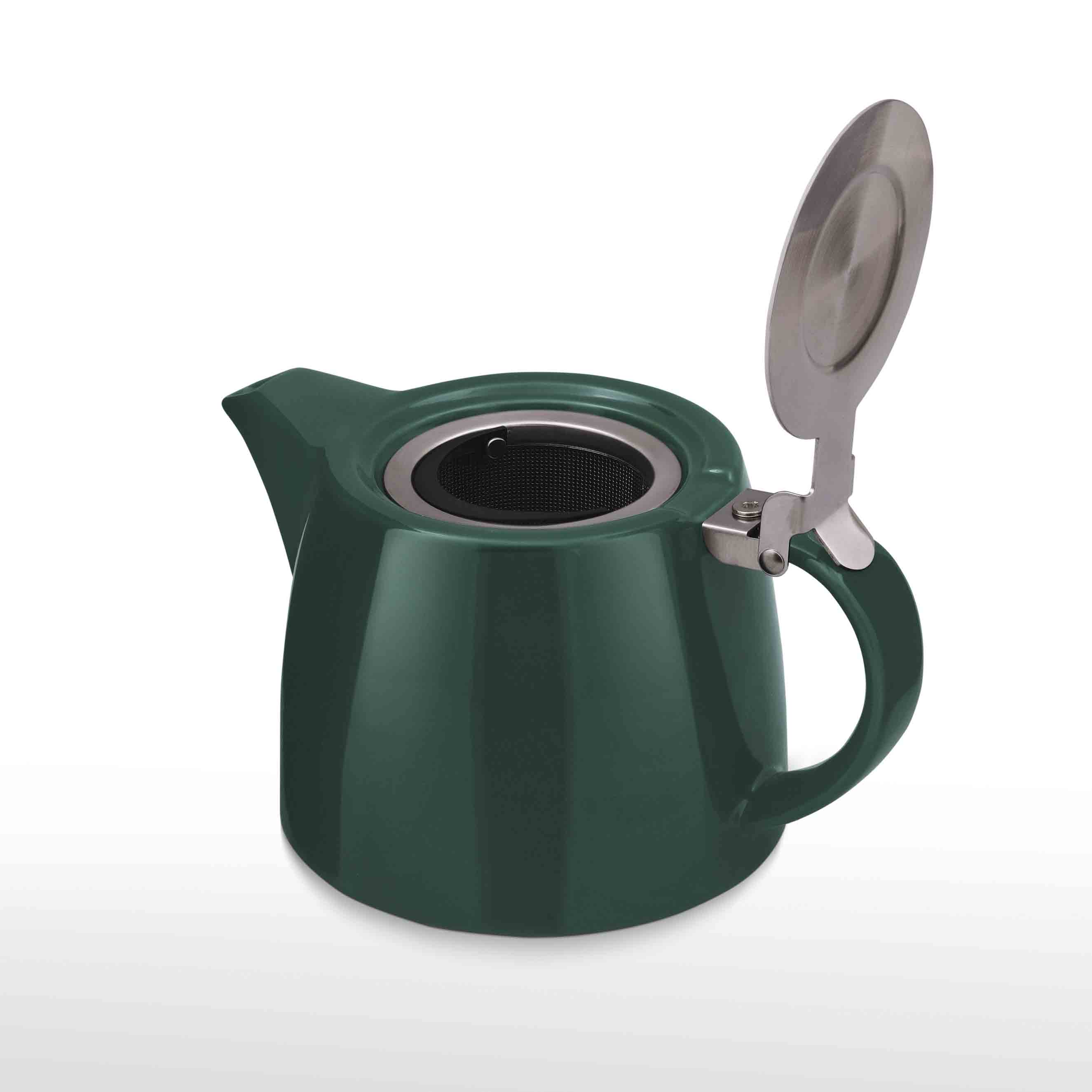 Gleam - Porcelain Teapot with Infuser, Image -5