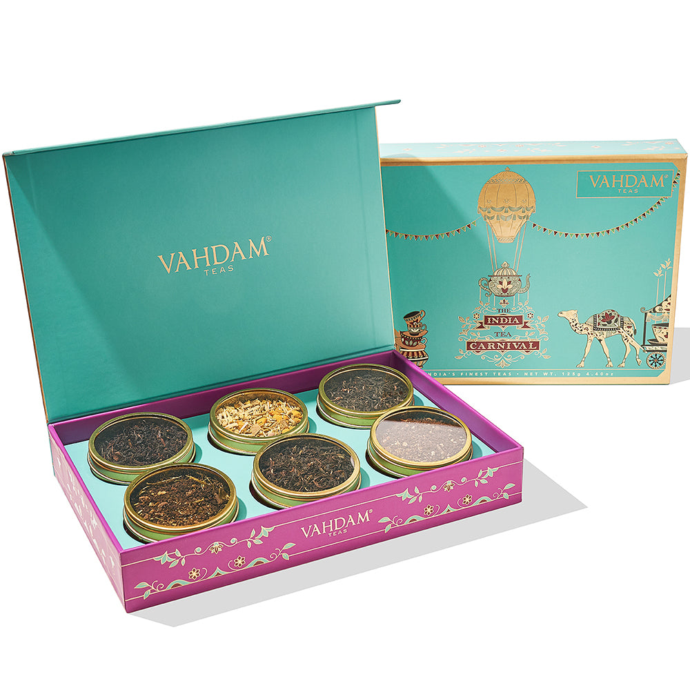 The India Tea Carnival Gift Set, Image -1, 6 Teas