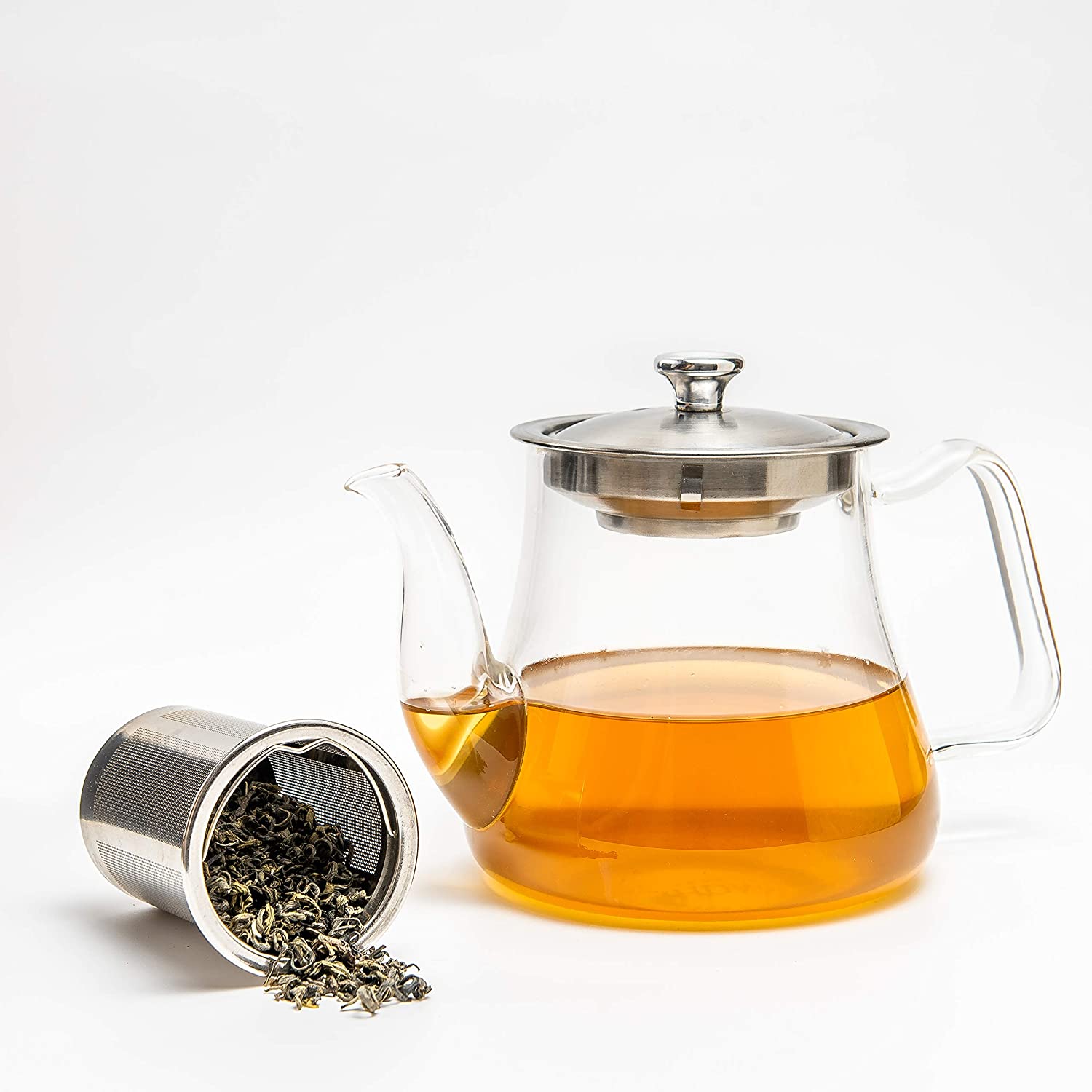 Radiance - Glass Tea Pot with Infuser, Image -2