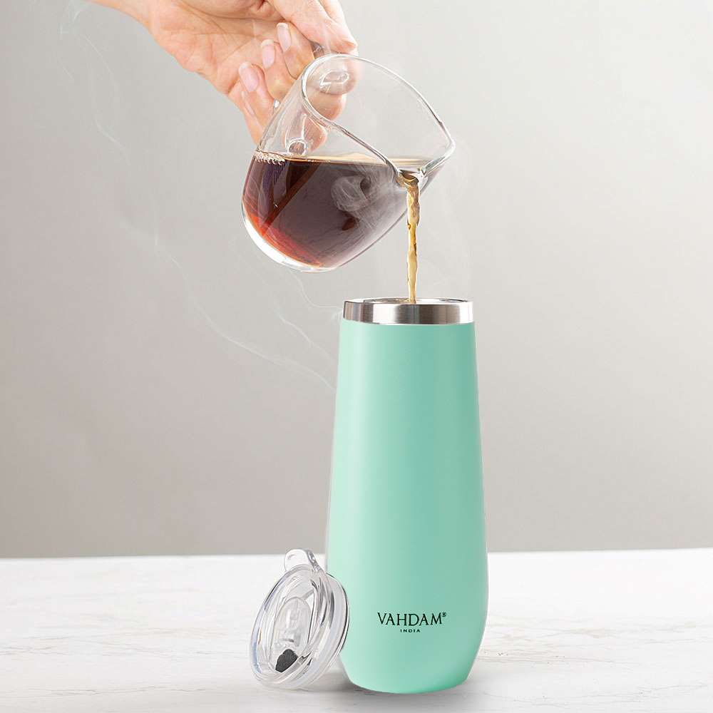 Caper Tumbler Insulated - Mint Green, Image -1