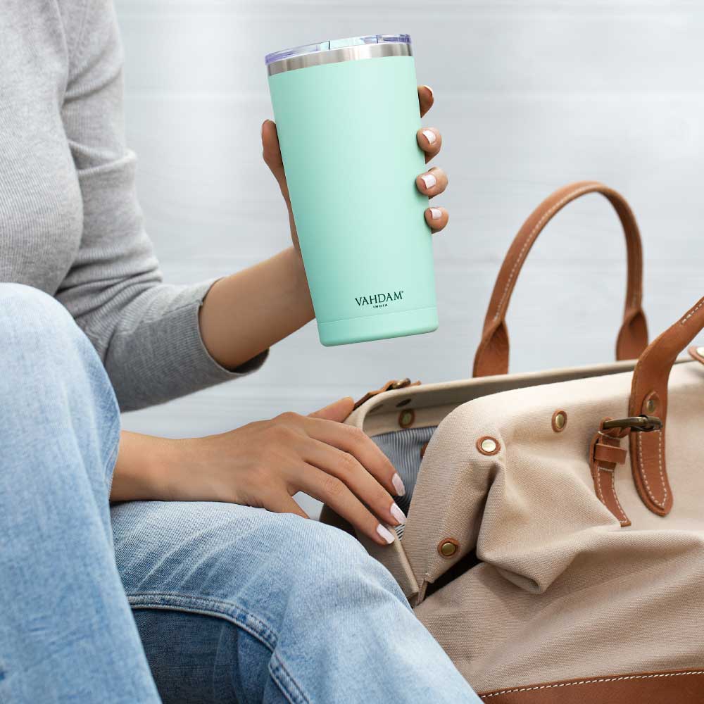 Cruiser Tumbler Insulated- Mint green, Image -3