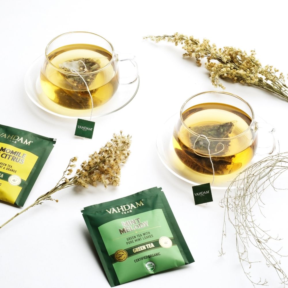 Glitter - Borosilicate Glass Cup & Saucer (Set of 2), Image -2