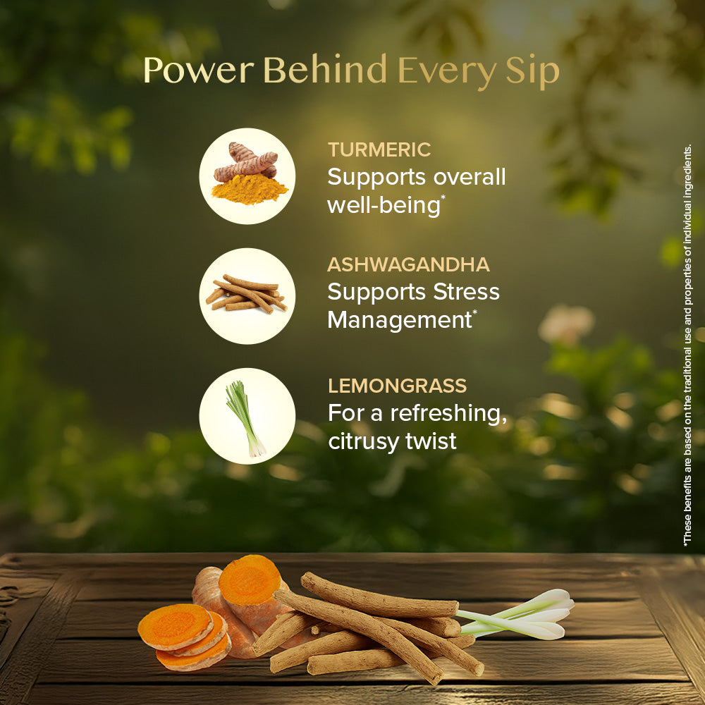 Turmeric Ashwagandha Herbal Tea 18 TB