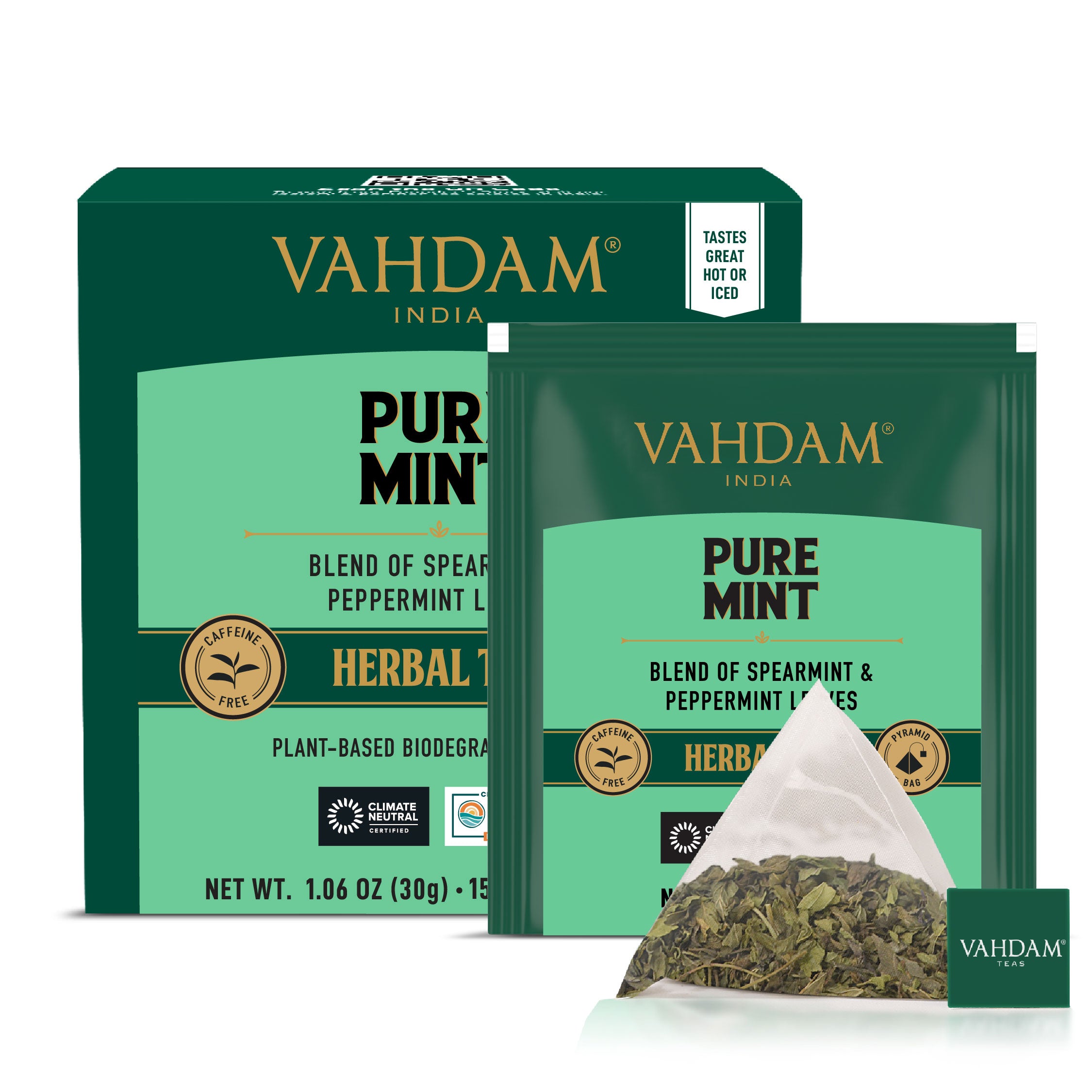 Pure Mint Herbal Infusion, 15 Count TB