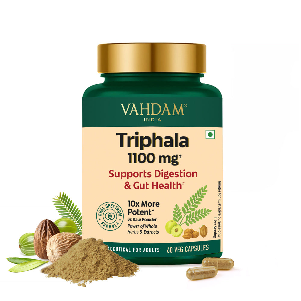 Triphala Capsules 1100mg
