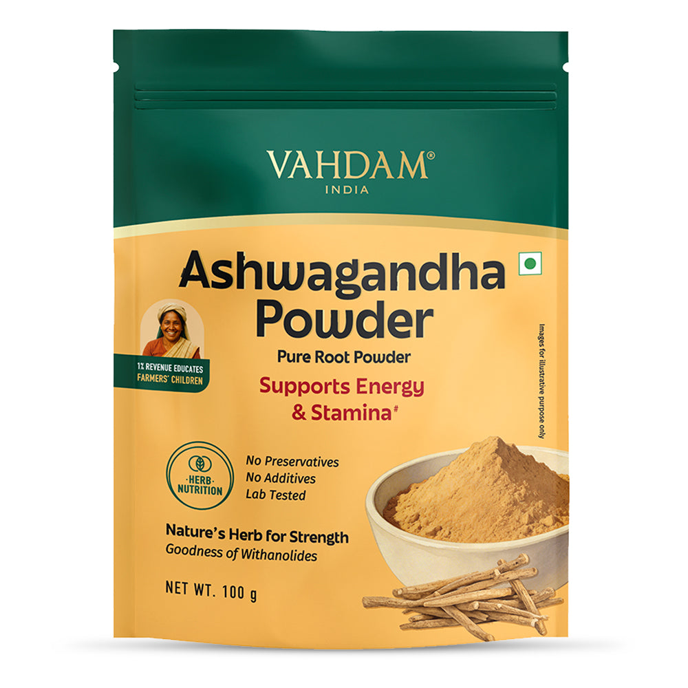 Ashwagandha Powder 100 g - Stress Relief & Energy Support