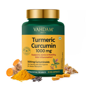 Lakadong Turmeric Curcumin Supplement - Anti Inflammatory Support