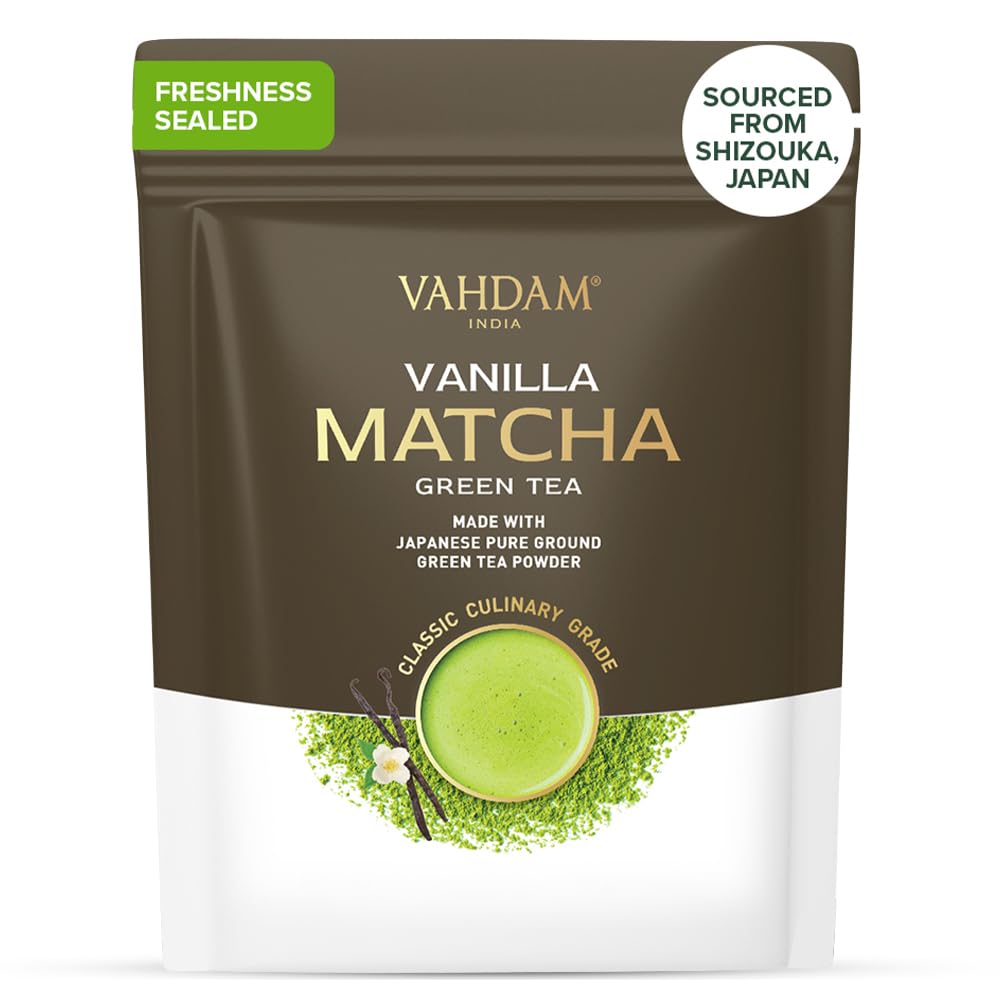 Vanilla Matcha Green Tea Powder, 50 g