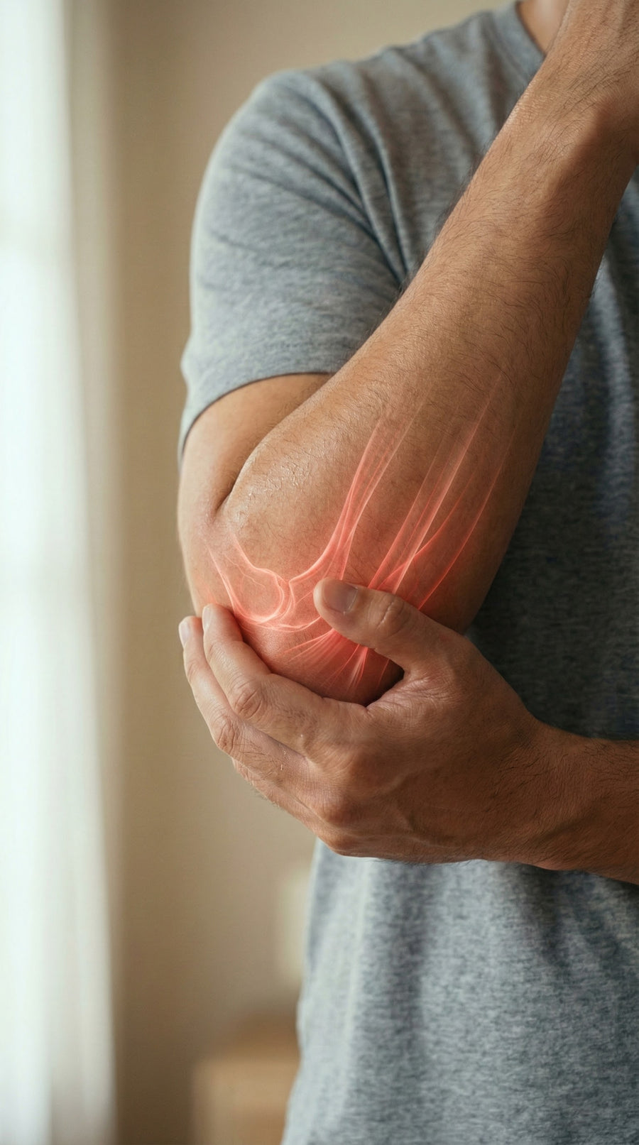 Soothes elbow soreness