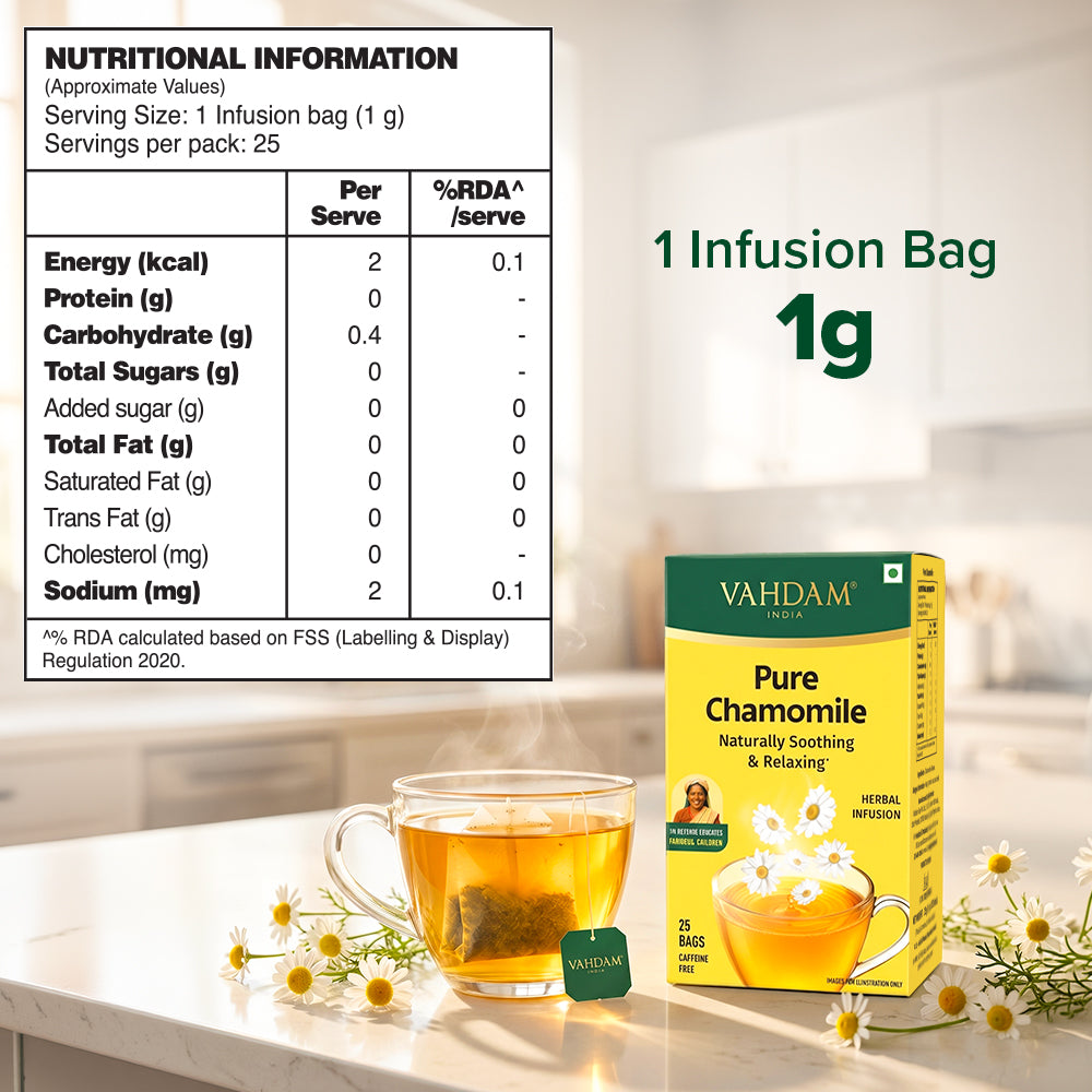 Pure Chamomile Herbal Infusion