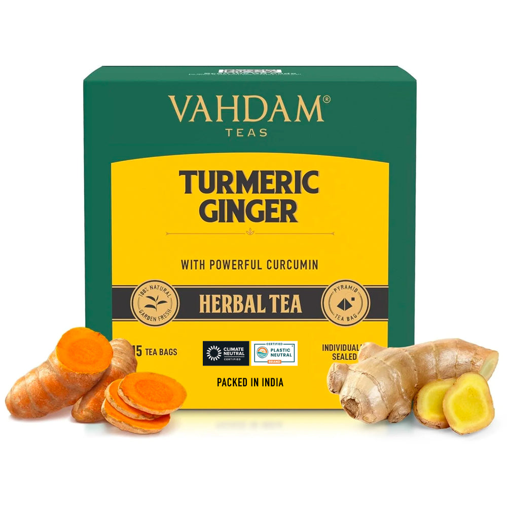 Turmeric Ginger Herbal Tea Tisane